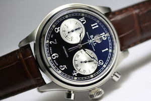New BALL CM1052D-L3FJ-BK Train Master Cannonball 2 Automatic Chrono Watch,AS