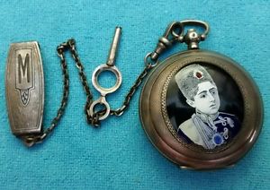 Rare Antique Silver Pocket Watch English Made for Ottoman Turkish Market