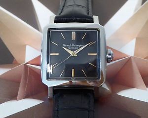 Vintage 1950's Men's Girard Perregaux Gyromatic Wristwatch One Year Warranty