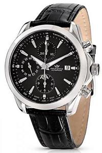 Watch Man Philip Watch Prestige Blaze R8241995125 automatic black leather new wk