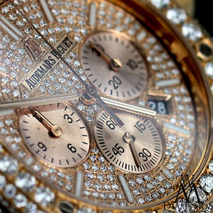 Diamond Covered Audemars Piguet Royal Oak Chronograph 41mm 26320or.oo.1220or.01