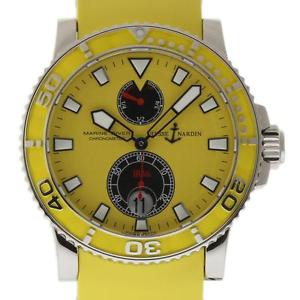 Ulysse Nardin NEW Maxi Marine Diver 263-33-3/941 Yellow Box/Papers/Warranty #UN2