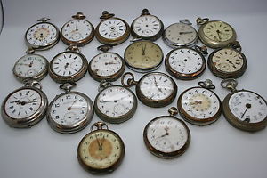 36 Taschenuhren Konvolut Pocket Watch uhr antik für Uhrmacher Watchmaker