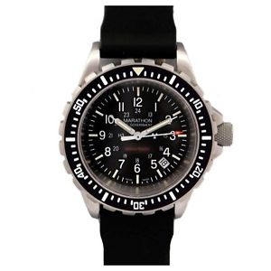 MARATHON WW194007 TSAR Swiss Made Military Issue Milspec Diver's Quartz Watch US