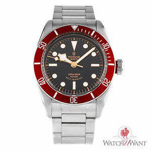 Tudor Heritage Black Bay Burgundy Stainless Steel 79220R 41mm Burgandy Bezel