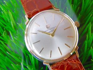 VINTAGE GIRARD PERREGAUX SEA-HAWK SOLID 14k GOLD MANUAL