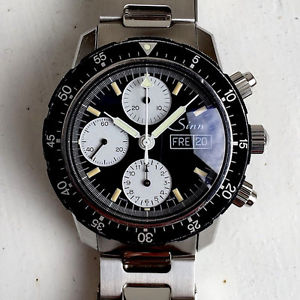 Vintage Sinn 103 A Sa Hd Handaufzug Valjoux 7760