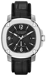 Burberry Men's The Britain AUTOMATIC Watch ALLIGATOR Strap BBY1002 Reg $3795 NEW