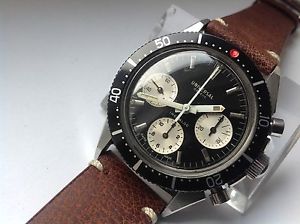 Vintage UNIVERSAL GENEVE Valjoux 72 Manual Chronograph Diver