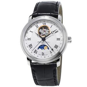 FREDERIQUE CONSTANT MEN'S CLASSICS MOONPHASE 40MM AUTOMATIC WATCH FC-335MC4P6