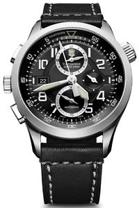 Swiss Army Airboss Mach 8 Chronograph Steel Mens Watch Special Edition 241446