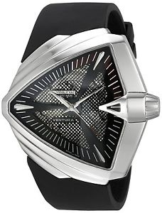 Hamilton Men's H24655331 Ventura XXL Analog Display Swiss Automatic Black Watch