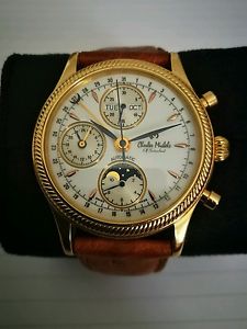 18ct Gold Charles Midds Mens Watch