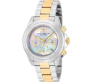 Invicta Men's   Speedway 21717 Silver/Gold Stainless Steel/Platinum