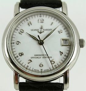 VINTAGE ULYSSE NARDIN SAN MARCO AUTOMATIC DATE SS REF 133-88 RRP 3.200£ SALE!!