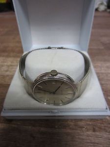 Weissgold Herren Uhr 585Gold Apollo Armbanduhr