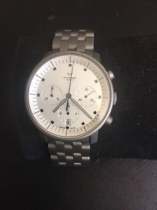 Ventura V-matic Ego Titan Automatik Uhr Rarität Design Hannes Wettstein 37mm