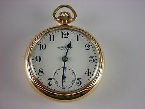 Antique Ball Hamilton 999G Brother of Rail Road Trainmen pocket watch 18s 1910