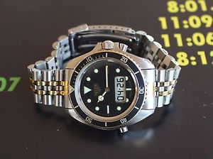 VINTAGE 980.027 HEUER ANA DIGI JUMBO DIVER ESA 900.231 RALLY AUTAVIA SCUBA SEA