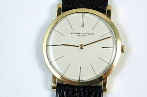 18K Gold Audemars Piguet Ultra Thin Mans Wrist Watch Cal. 2003