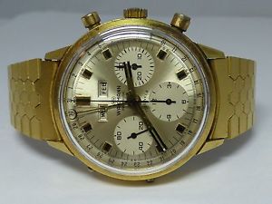 VINTAGE TRIPLE DAY DATE WAKMANN CHRONOGRAPH VALJOUX 730