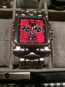 Oakley Minute Machine Wrist Watch with Red Face