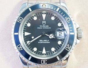Tudor Submariner 79090 200m Prince OysterDate Mens Wrist Watch Box+Papers