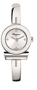 Ferragamo Women's FQ5060014 Gancino Bracelet Diamond Stainless Steel Wristwatch
