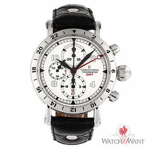 Chronoswiss Timemaster GMT Chronograph Ref. CH-7533-GST-SI Stainless
