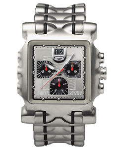 NEW IN BOX OAKLEY MEN'S MINUTE MACHINE TITANIUM / SILVER DIAL WATCH 10-194 !!
