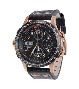 Hamilton Mens Khaki X Wind Watch H77696793 Automatic Movement