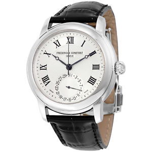 Frederique Constant FC-710MC4H6 Classics Silver Dial Men's Watch NWT BOX & PAPER