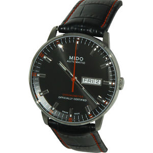 Mido M0214311605100 Commander II Mens Watch  Black Dial