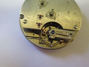 Chronometer Pocket Watch Movement By Girard Perregaux