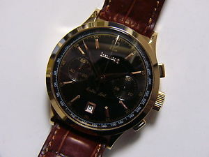 39.5mm 18K Solid Rose Gold Eberhard Extra Fort Calendar Chronograph - 30950