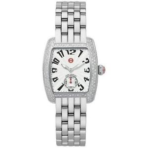 MICHELE WOMEN'S STEEL BRACELET & CASE SWISS QUARTZ ANALOG WATCH MWW02A000124