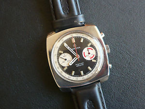 Vintage Certina Argonaut Chronograph Valjoux 236 Stainless Steel 1968 - 1972