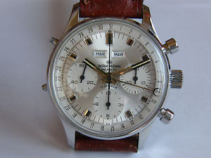 WAKMANN-GIGANDET-CRONO CALENDARIO-CAL.VALJOUX 730(72 C)-OVERSIZE(37,5 MM)-RARO