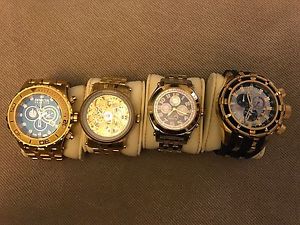 Invicta Reserve Rare Men's Watch Collection - 4 Watches