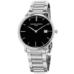 Frederique Constant Slimline Men's 40mm Automatic Date Watch FC-306G4S6B3