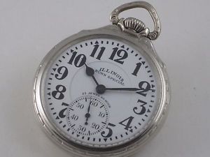 Illinois Bunn Special 161 21J Jewel 60 Hour Marked Dial Railroad 14K Gold F
