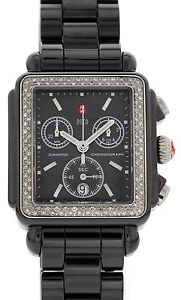 Michele Deco Chronograph Stainless Steel & Diamonds MWW06F000001