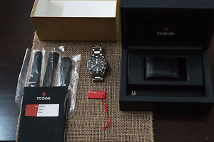 Tudor Pelagos Black Dial Titanium Mens Watch 25600TN-BKTI