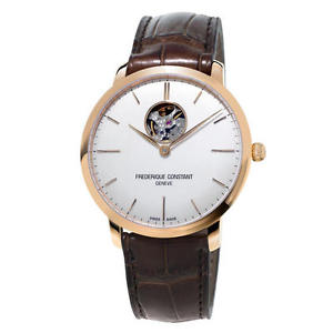 Frederique Constant FC-312V4S4 Slimline Automatic Mens Watch  NWT BOX & PAPER
