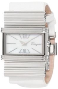 Ferragamo Women's F69MBQ9991 S001 Renaissance MOP Dial Leather Wristwatch