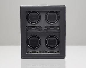 WOLF 456702 Viceroy Four Piece Watch Winder Black