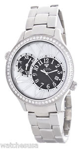 Aqua Master Men's White MoP Dial Silver Stainless Steel Diamond Watch W141