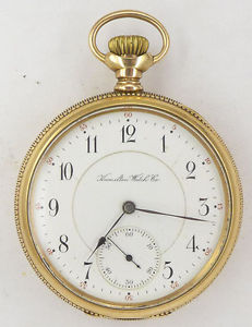Rare Hamilton 16s 17J Grade 966 GF OF Railroad Pocket Watch 3 Stars 307 Made
