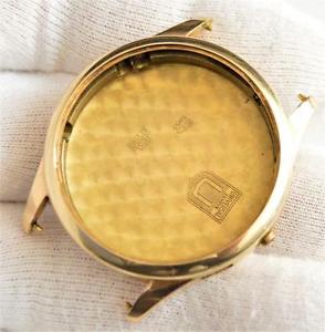 Universal Geneve 287 Tri Compax chronograph & Moonphase 18K gold case watch