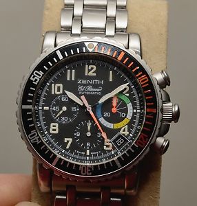 Zenith el primero flyback rainbow